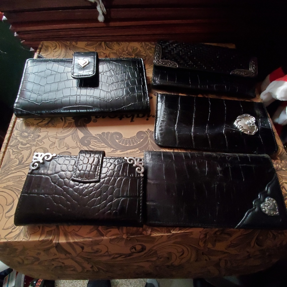 Brighton  black leather accessories.